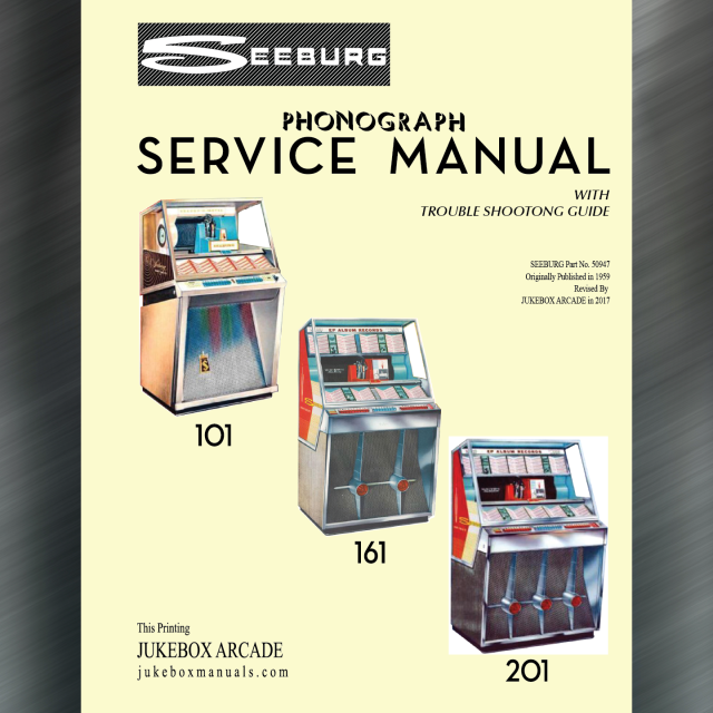 Seeburg 101, 161, 201, Service Manual and Troubleshooting Guide , PRINT