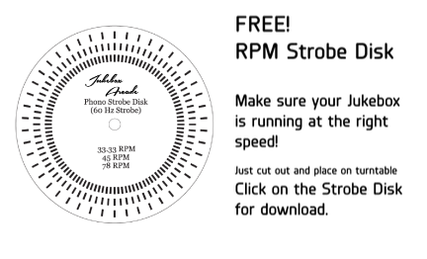 Free RPM Strobe Disk