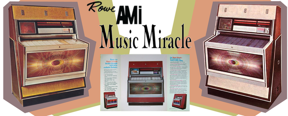 Rowe AMI MM-3 “Music Miracle” (1969) Manual and 1 Sheet Brochure