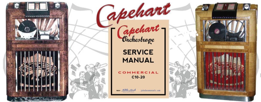 Capehart  Orchestrope C10-20  (1937-38) Service Manual
