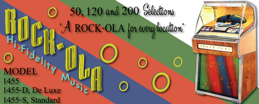 Rock Ola 1455 (1957) Manual & Brochure