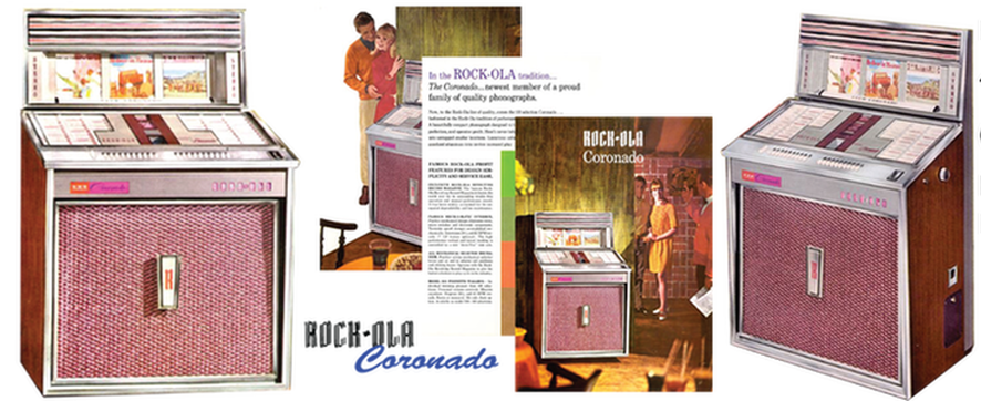 Rock-Ola 431 “Coronado” (1966-67) Manual & Brochure
