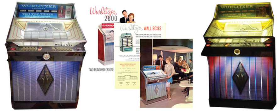 Wurlitzer Model 2600, 2610 (1962) Manual & Brochures