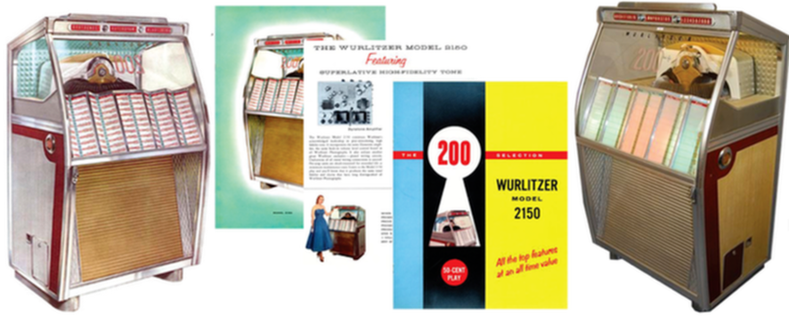 Wurlitzer Model 2150 (1957) Manual & Brochure