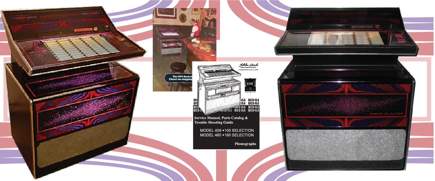 Rock-ola 459/460 Jukebox Service & Parts Manual 