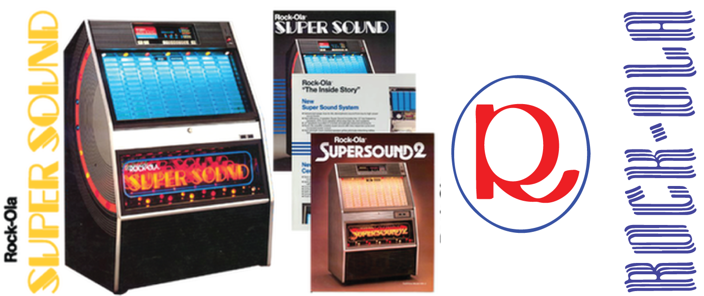 Rock-Ola 490-1 “Super Sound 1” , Rock-Ola 490-2 “Super Sound 2” (1984-86) Manual & Brochure