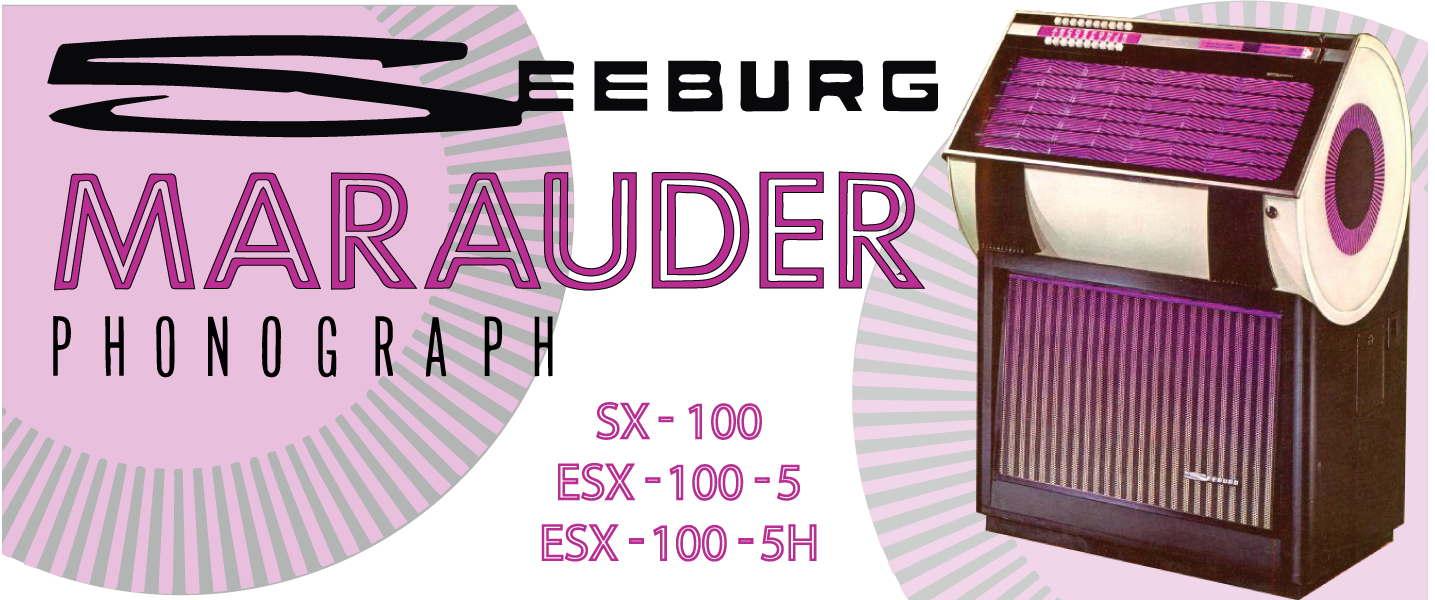 Seeburg Models SX-100, ESX-100-H, ESX-100-H5 “Marauder” (1972)