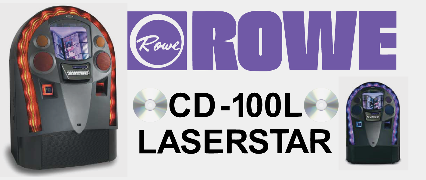 Rowe CD-100L LaserStar Service Manual and Parts Catalog With Troubleshooting