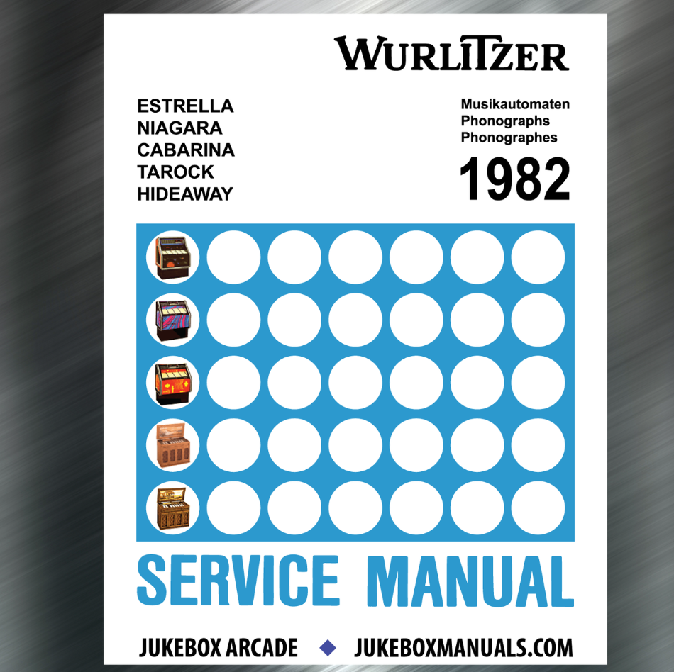 German Wurlitzer 1982  Manual 