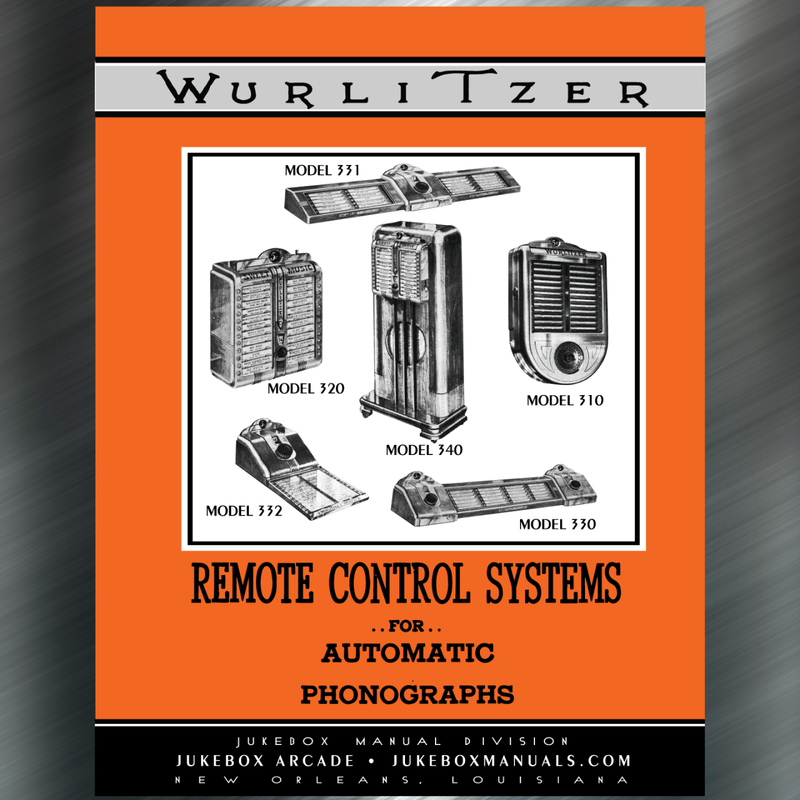 Wurlitzer  3400 Statesman Service Manual On CD in Easy to read PDF 114 Pages 